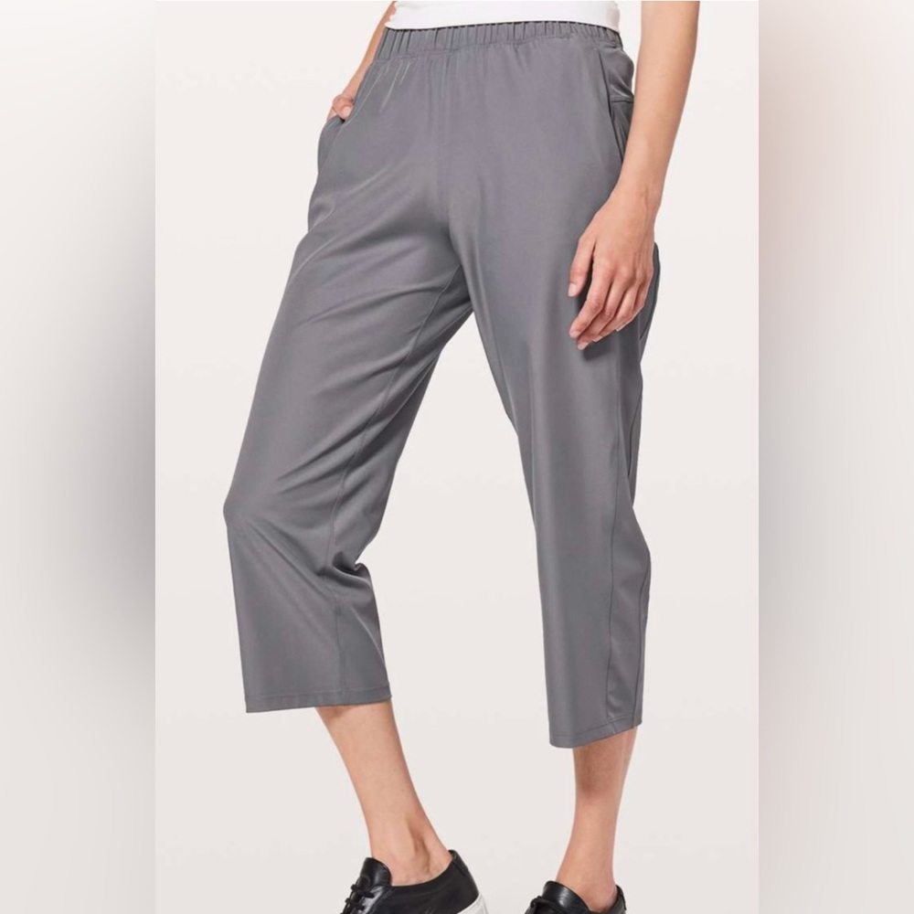 Lululemon Next Move crop gray 4